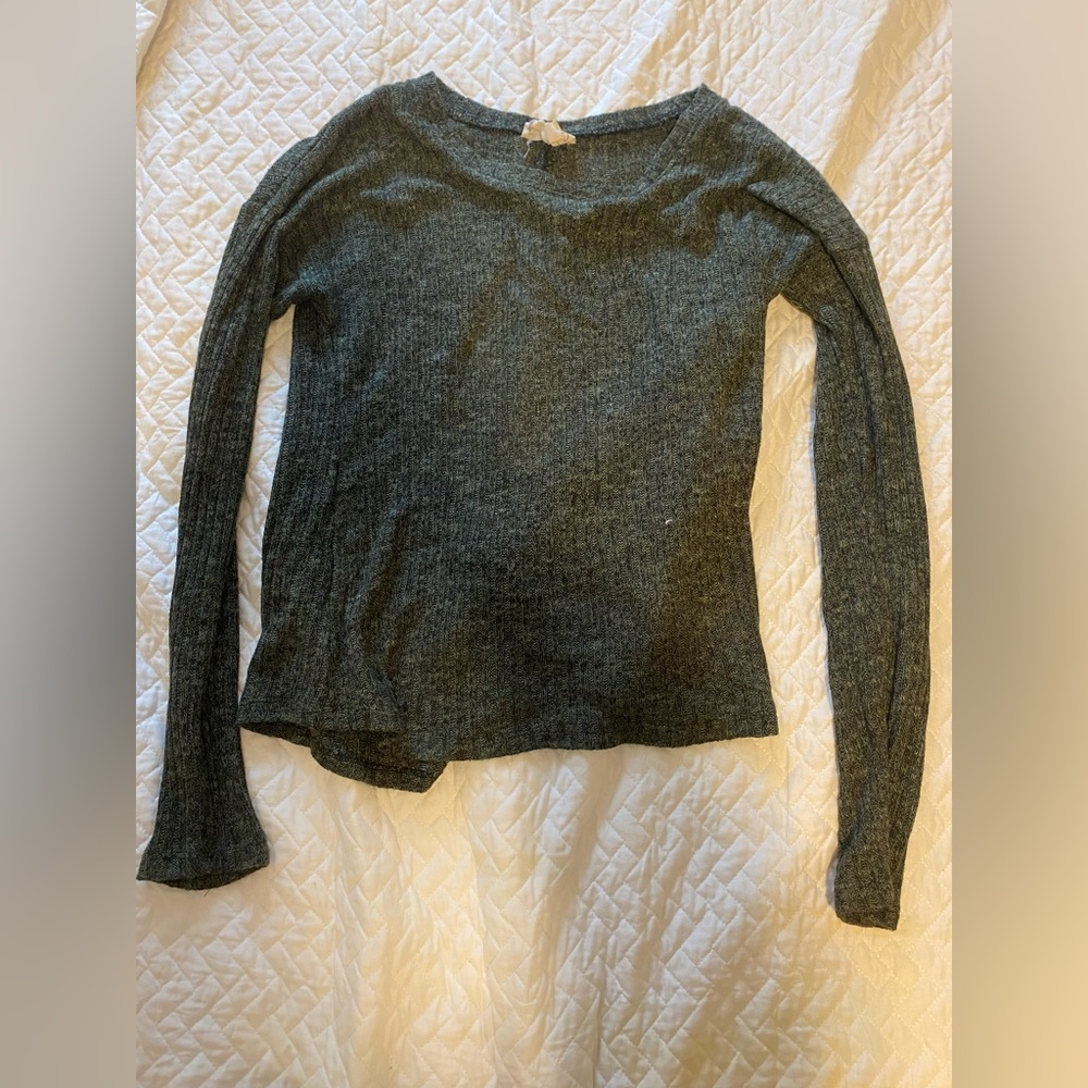 pacsun green cutout sweater size M